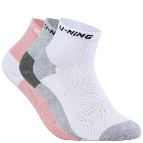 Li Ning Ankle Socks Unisex 3 Pack