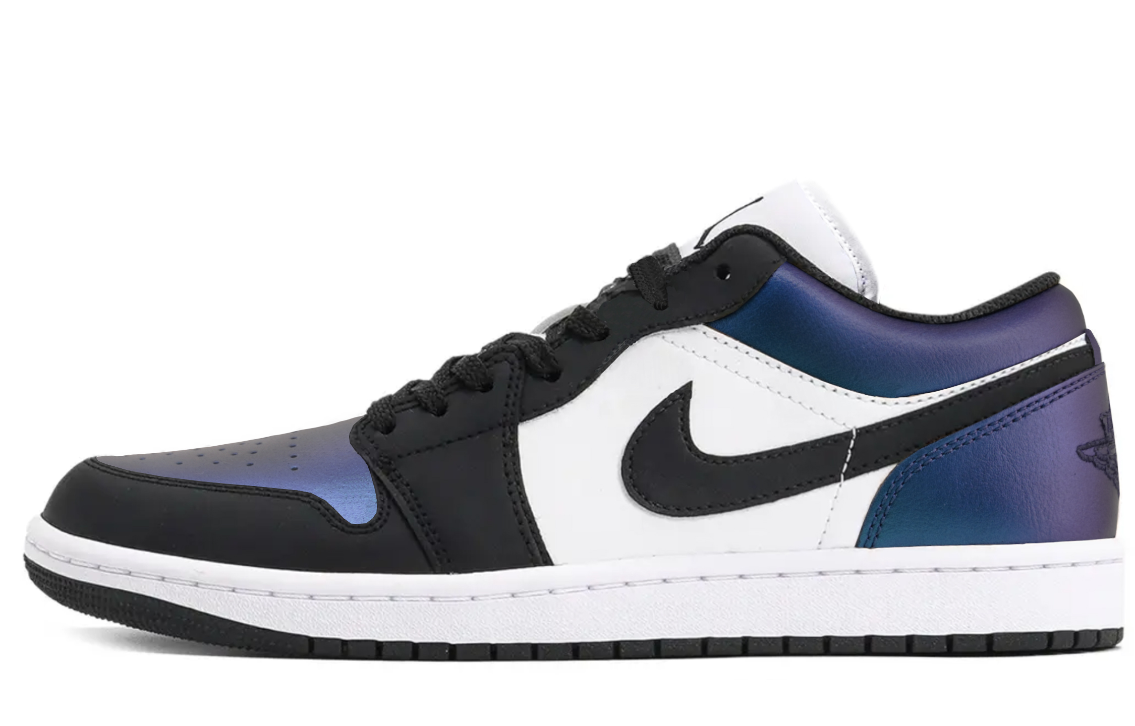 Jordan Air Jordan 1 Abrasion Resistant Low top Vintage Basketball Shoes Unisex Red Purple Blue