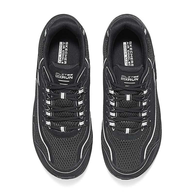 Skechers MEN’S GO Abrasion Resistant Low top Running Shoes Men’s Black