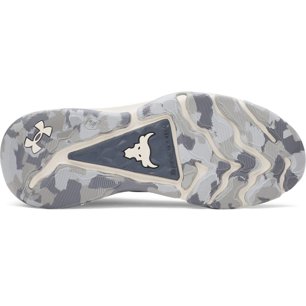 Under Armour Project Rock 8 Training Shoes Unisex Gray Blue