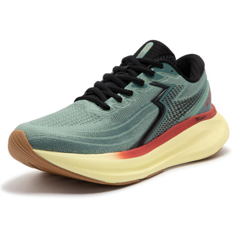 361° International Cables ELEOS Running Shoes Unisex Low Top Sequoia Green/Obsidian Black