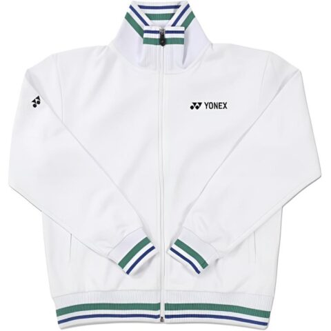YONEX Badminton Jerseys Women’s White Stand Collar Moderate