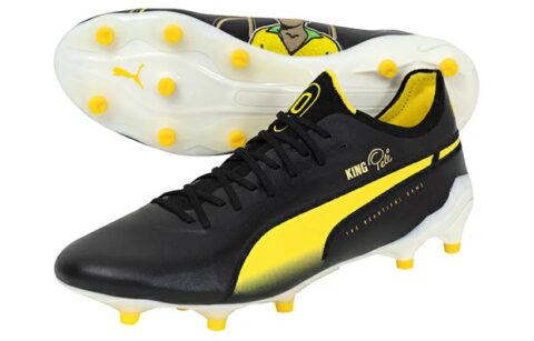 PUMA King Ultimate Pel FG/AG ‘Black Yellow’