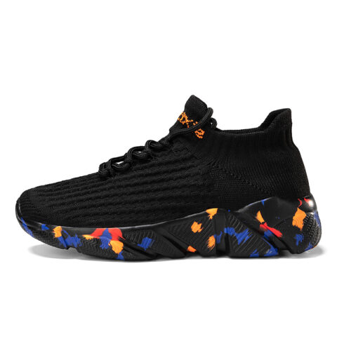 Black/Orange