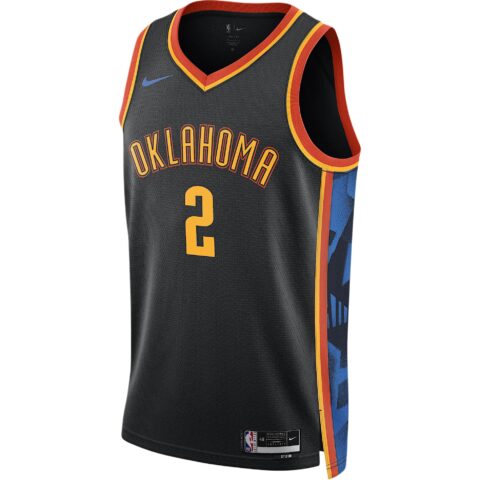 Nike Shai Gilgeous Alexander Oklahoma City Thunder 2024/25 City Edition Men’s Nike Dri FIT Nba Swingman Jersey
