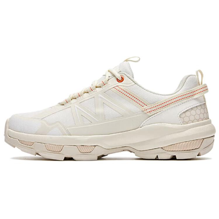 Pony Abrasion Resistant Breathable Low top Hiking Shoes Women's Ecru