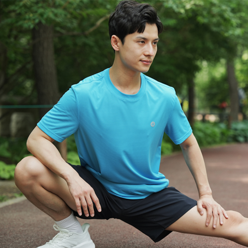 BMAI Running T Shirt Men’s Bondi Blue