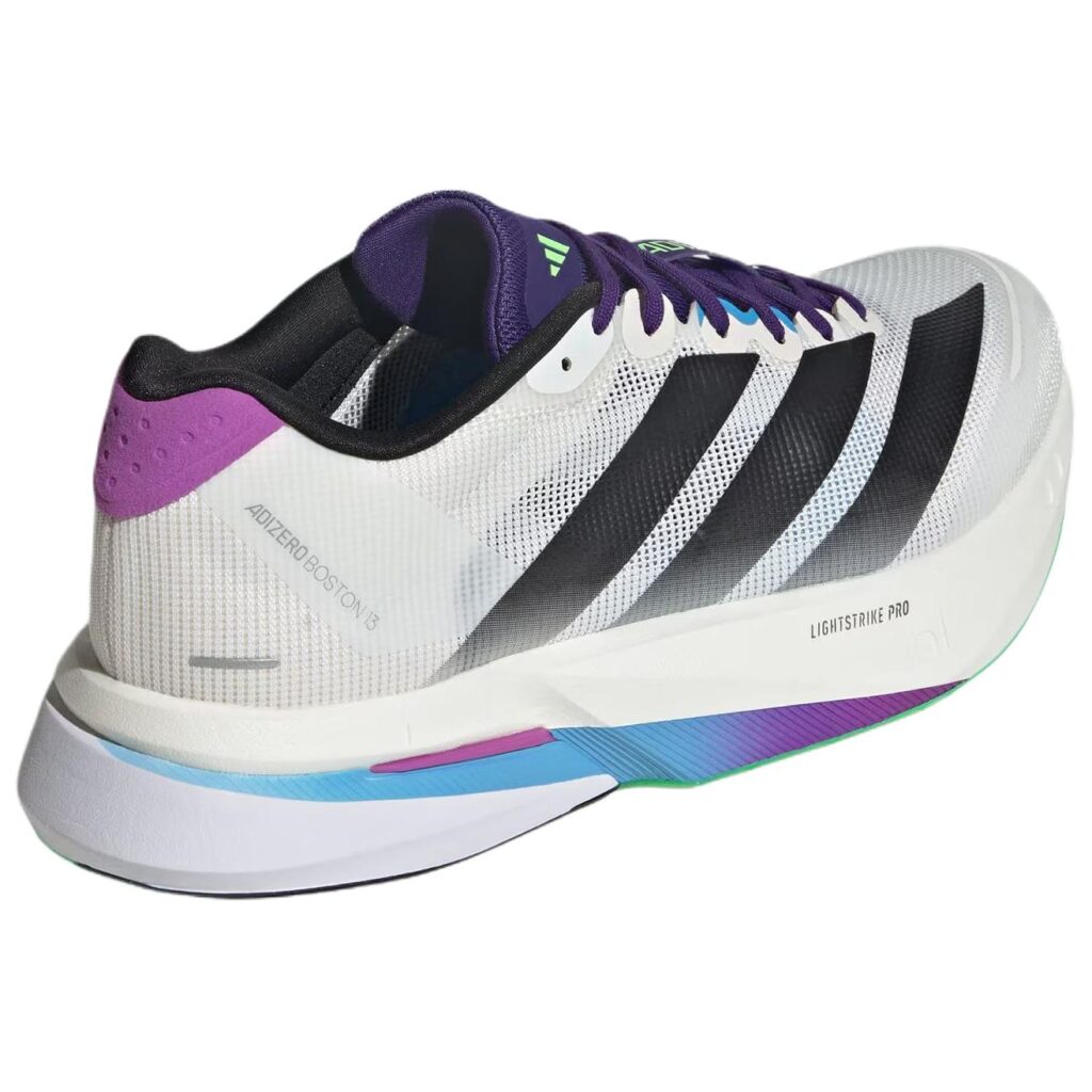 Adizero Boston 13 Adidas ‘Core White Core Black Lime Burst’