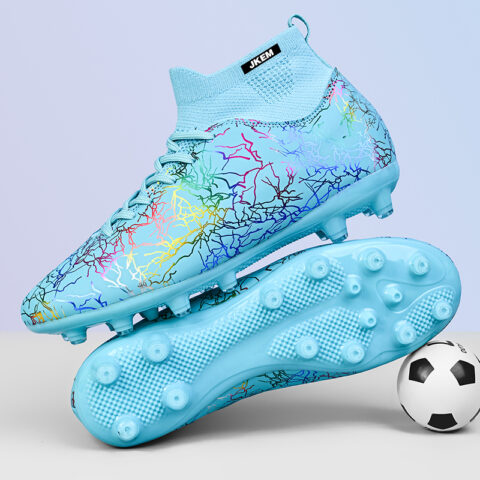 JKEM FG Firm Ground Cushioning Slip Resistant Abrasion Resistant Breathable Impact Resistant Lightweight