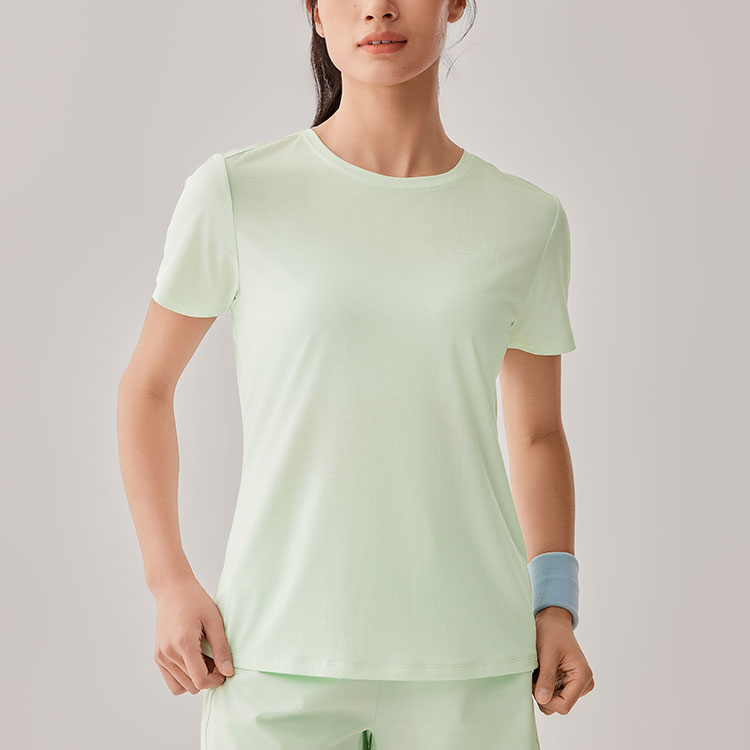 Skechers Comfortable Technology Cooling Collection T Shirt Women’s Light Aqua Green/01XB