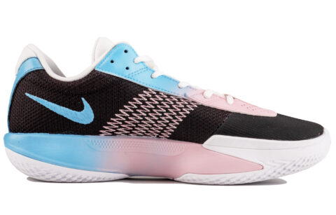 Nike Air Zoom G.T. Cut Academy Fabric Abrasion Resistant Breathable Low top Basketball Shoes Unisex Black