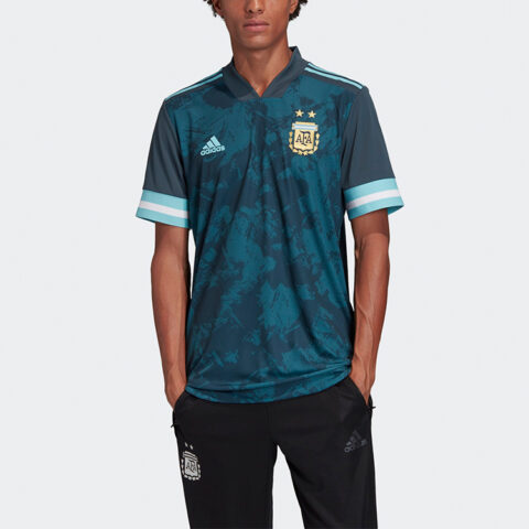 adidas Argentina Away Authentic Jersey Blue