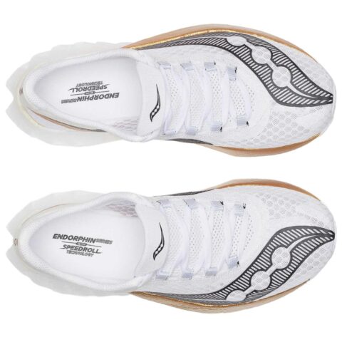 Saucony Endorphin Pro Peng 4 Low top Running Shoes Men’s White Gold