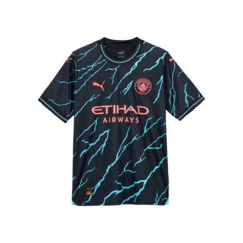 PUMA Manchester City Soccer Jersey Men’s Dark Marine Blue