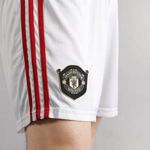 Adidas Manchester United Soccer Bottom Men’s White