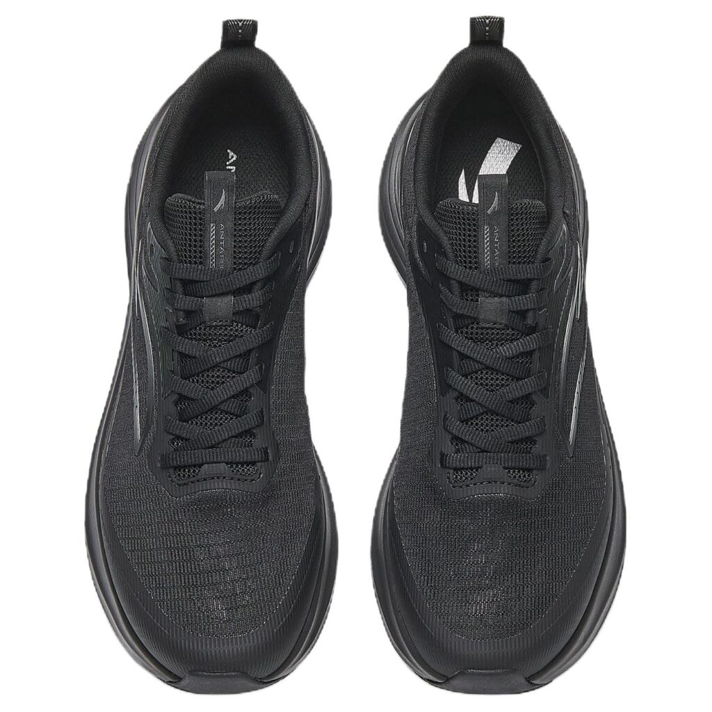 CHAOJIANTA Cushioning Rebound Cushioning Rebound Low top Training Running Shoes Men’s Basic Black