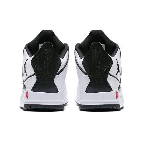 Jordan Courtside 23 Abrasion Resistant Slip Resistant Mid top Vintage Basketball Shoes Men’s Black White