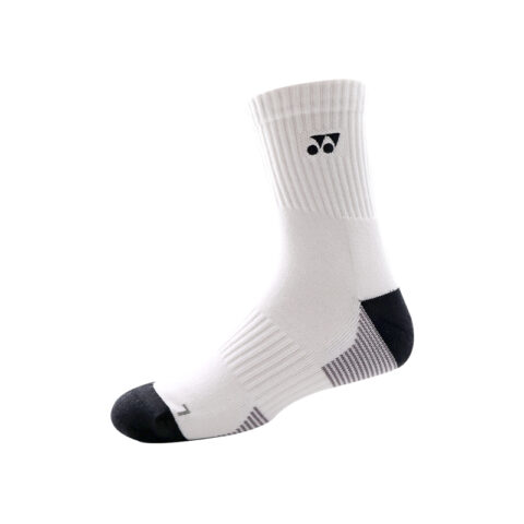 YONEX Crew Socks Men's 1 Pack/2 Pack/3 Pack White Black/White