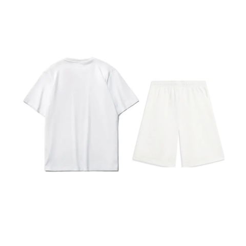 Li Ning Casual Sportswear Unisex White+White