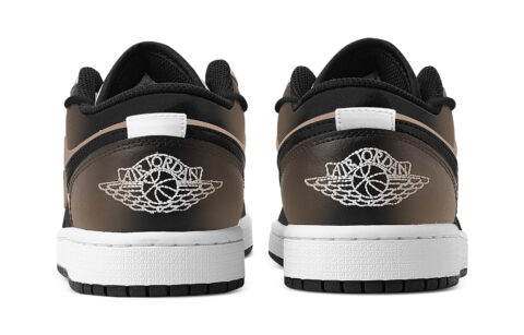 Jordan Air Jordan 1 Treasure Map Abrasion Resistant Low top Vintage Basketball Shoes Women’s Black Brown