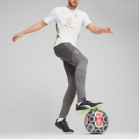 PUMA x AC Milan Football FW24 Soccer Jersey Men’s White/Gold