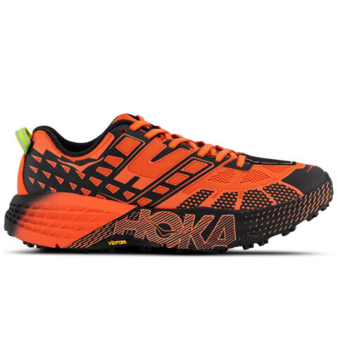 HOKA ONE ONE Speedgoat 2 Tomato Electric Green