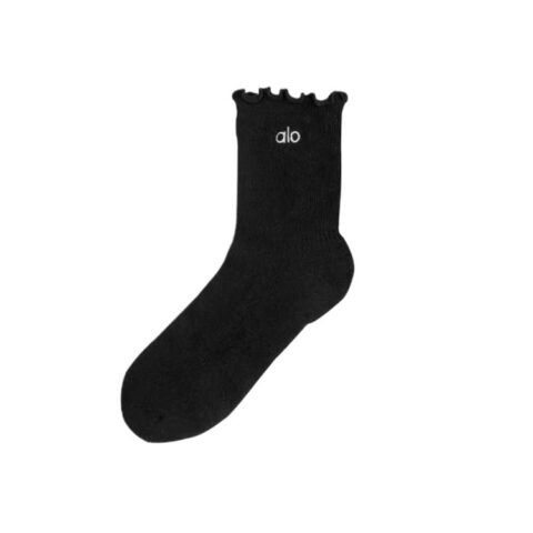 Alo Yoga Lettuce Edge Sock Crew Socks Women’s