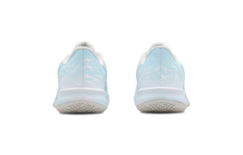 Nike Precision 7 Maris Sal Ice Crystal Cushioning Lightweight Rebound Low top Basketball Shoes Unisex Bright White Blue