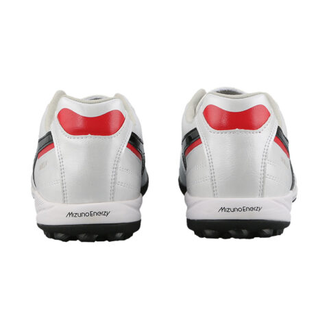 Mizuno MORELIA SALA TF Turf Slip Resistant Soccer Shoes Unisex White Black Red