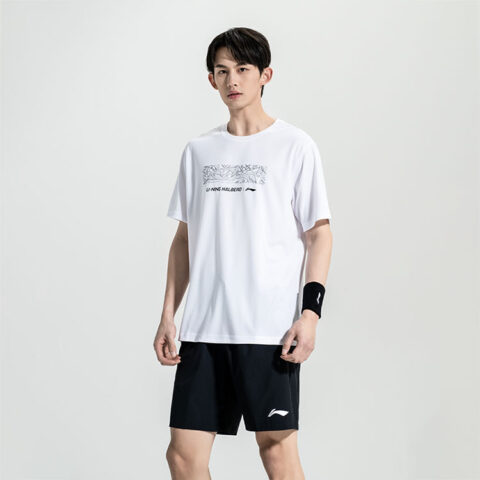 Li Ning Badminton Collection Casual Sportswear Unisex White Black