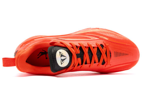 QIAODAN Poisonous Fangs PRO 3.0 V2 Basketball Shoes Men’s Low Top Bright Orange Black