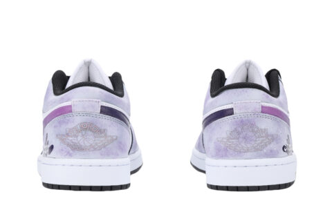 Jordan Air Jordan 1 Space Time Rift, Infinite Cushioning, Wear Resistant Low top Vintage Basketball Shoes Unisex