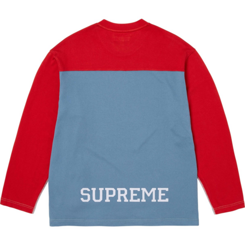 Supreme split long-sleeved sweater