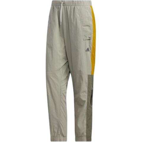 Adidas Three Stripes Sports Pants Men’s Feather Gray