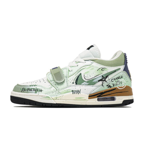 Jordan Legacy 312 Trendy Toy Party Abrasion Resistant Abrasion Resistant Low top Vintage Basketball Shoes Men’s