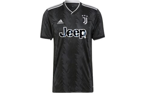 Adidas Juventus Soccer Jerseys Men's Black Moderate Straight Fit