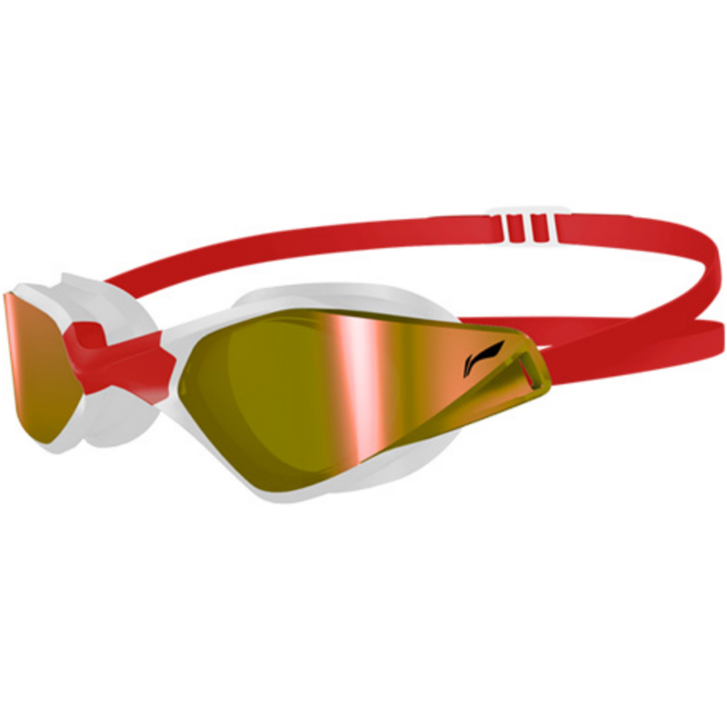 Li Ning Swim Goggles Coating HD Anti Fog Waterproof, Competition Training Special Swim Glass Swimming Cap Set