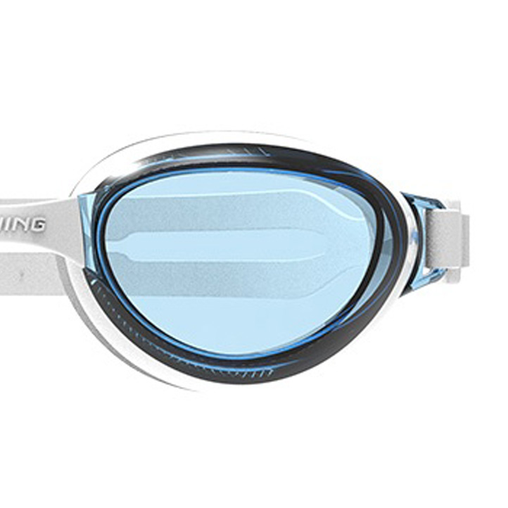 Li Ning Swim Goggles Unisex White Blue