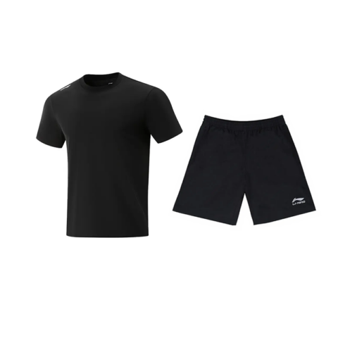 Li Ning Casual Sportswear Unisex Black+Black