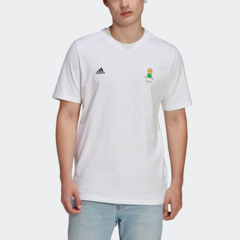 Adidas X LEGO Soccer Jerseys Men’s White Moderate Straight Fit