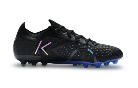 KELME Quick Spark 5.0 MG Multi Ground Artificial Turf Cushioning Abrasion Resistant Rebound Soccer Shoes Men’s Black