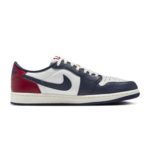 Jordan Air Jordan 1 Vintage Basketball Shoes Men’s Low Top Red/White