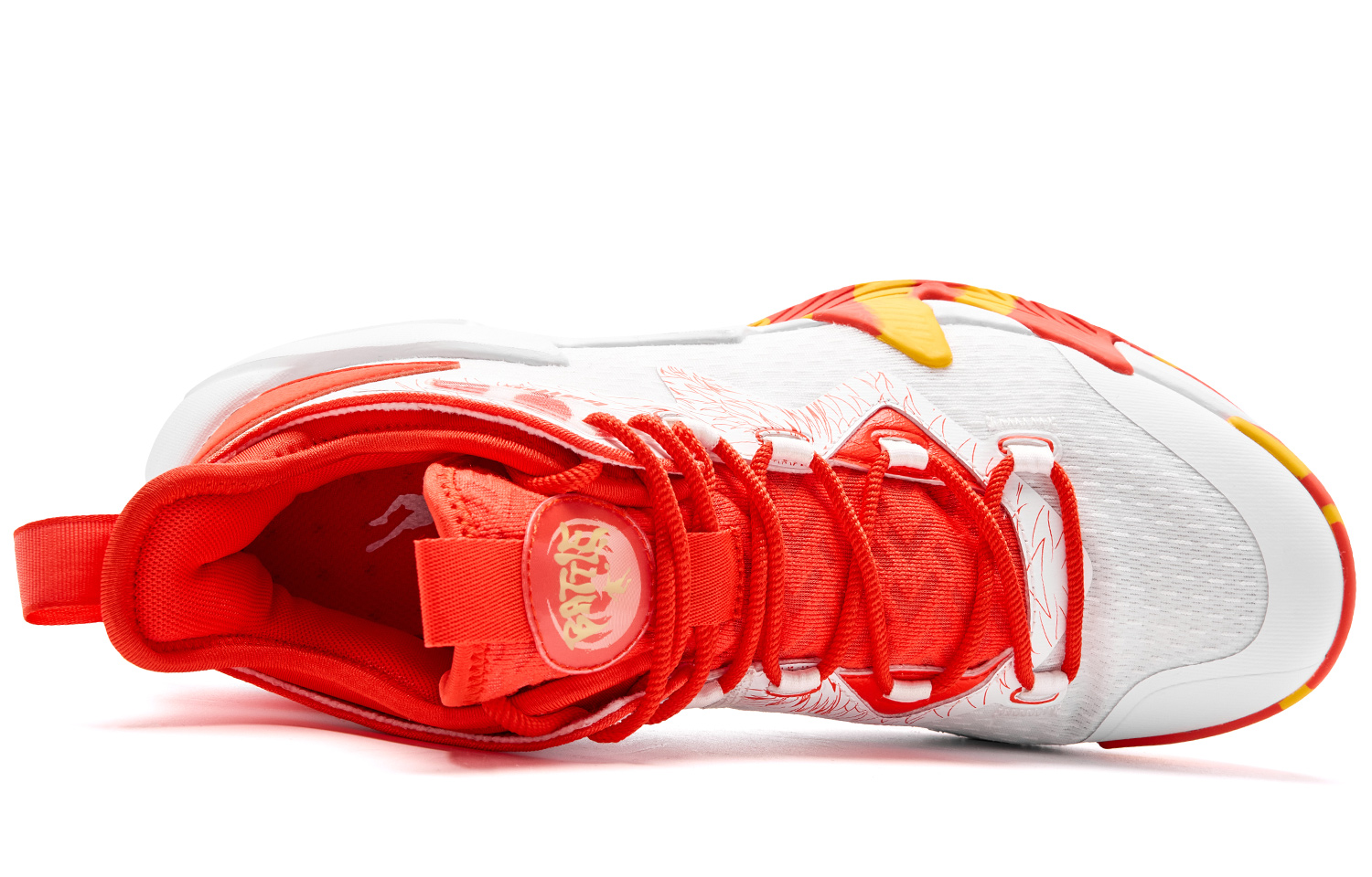 QIAODAN Cushioning Slip Resistant Abrasion Resistant Breathable Coverage Rebound High top Basketball Shoes Men’s