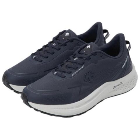 DESCENTE Slip Resistant Abrasion Resistant Slip Resistant Abrasion Resistant Low top Running Shoes Unisex Marine Blue