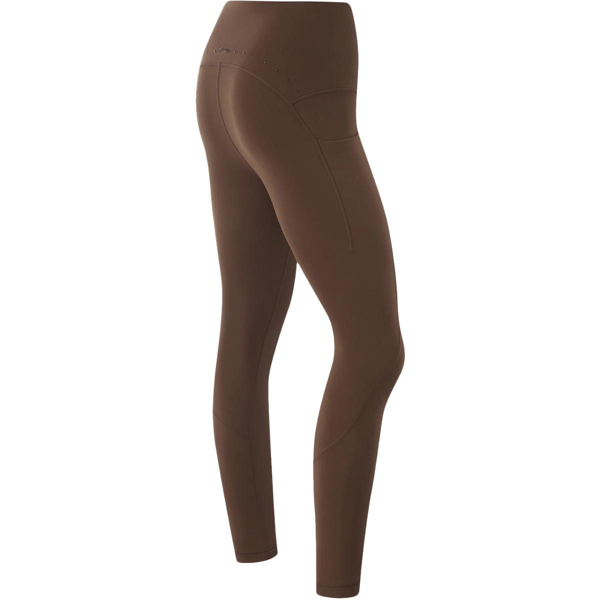 Li Ning Fitness Series Sports Pants Women’s Earth Umber