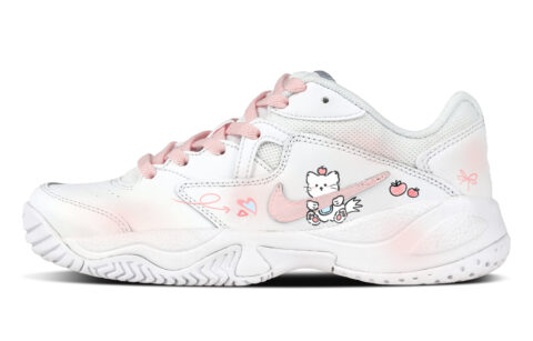 Nike Court Lite 2 Pink Kitten Special Box Textile, Synthetic Leather Abrasion Resistant Abrasion Resistant Low top