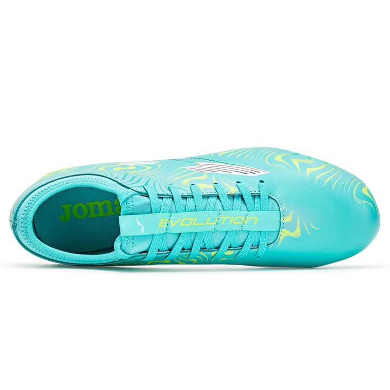 Joma Speed Type MG Multi Ground Artificial Turf Synthetic Leather Soccer Shoes Men’s Lake Green