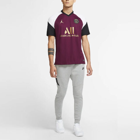 Nike Soccer Jerseys Men’s Burgundy Moderate Straight Fit