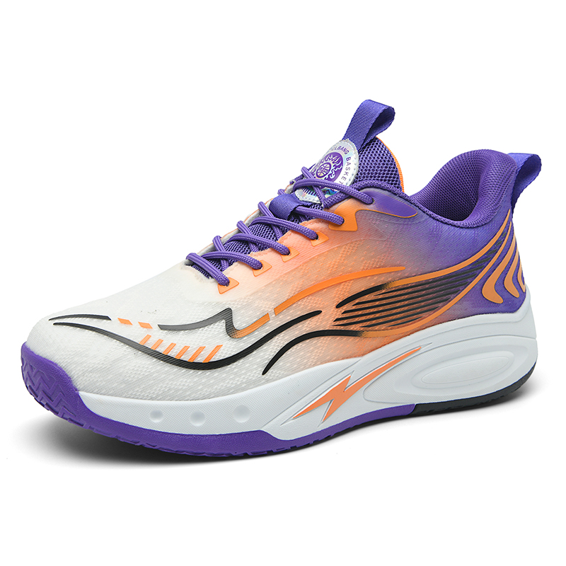 JINLAIKE Slip Resistant Abrasion Resistant Low top Basketball Shoes Unisex