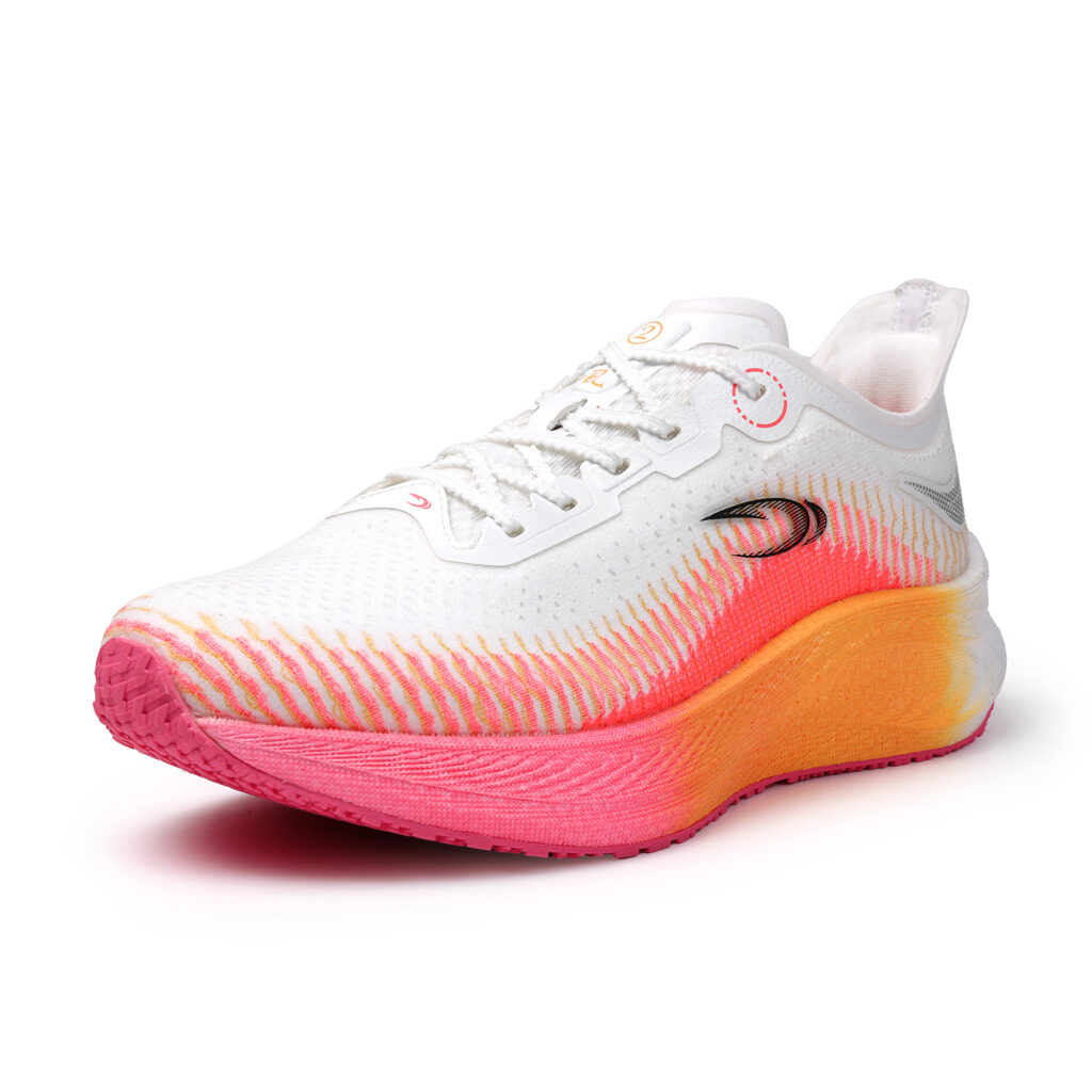 SAIQI Low top Long Distance Running Shoes Men’s Crimson Sunset